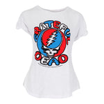 Grateful Dead Short Sleeve Rolled Sleeve Tee - Denny's