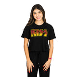Kiss Crop Tee - Denny's