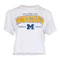 Michigan Short Sleeve Crop Crew - Denny's