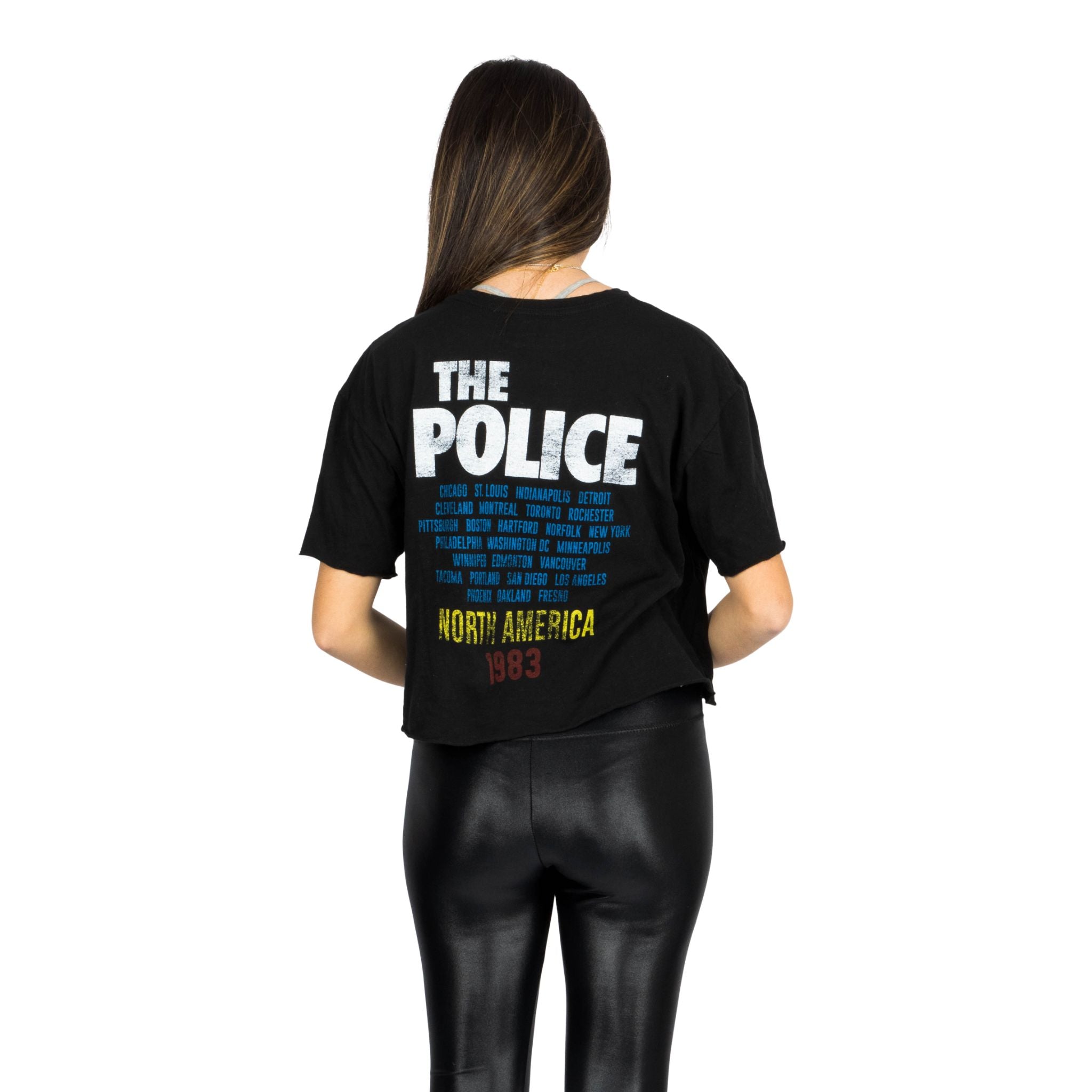 The Police Crop Tee - Denny's