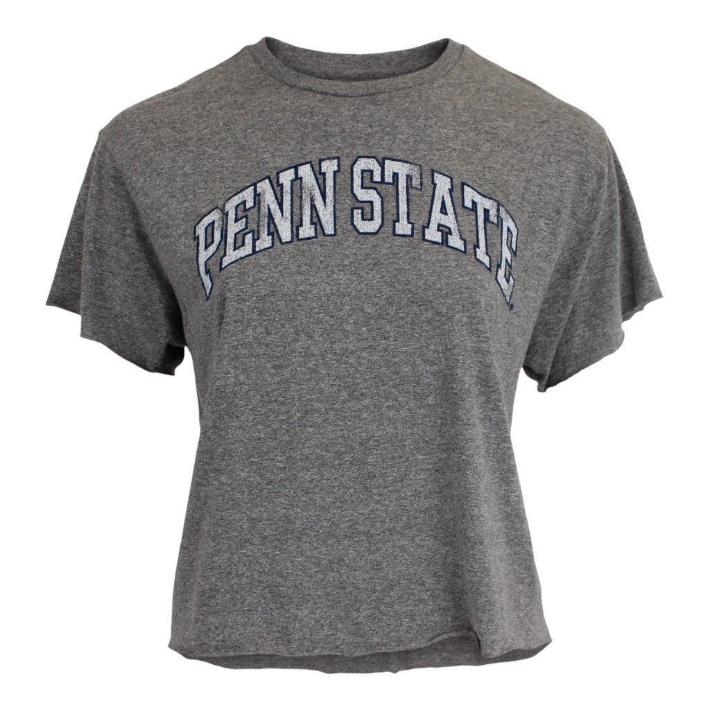 Short Sleeve Penn State Crop Crew - Denny's