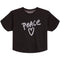 Peace Heart Crop Tee - Denny's
