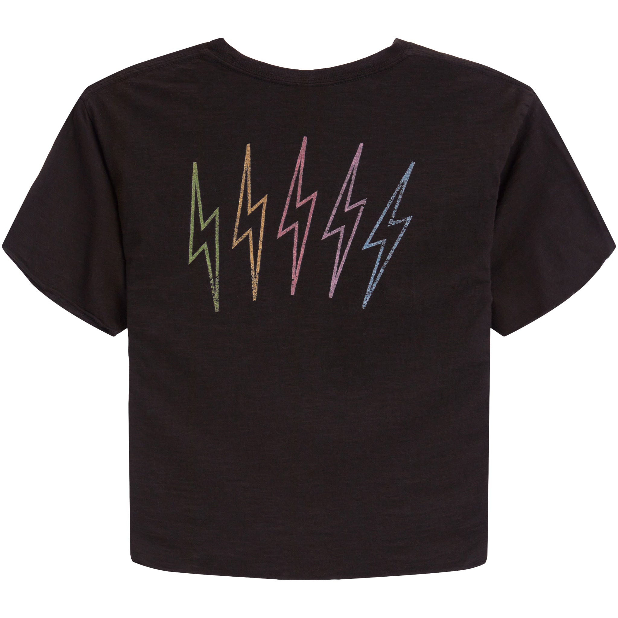 Lightning Bolt Crop Tee - Denny's