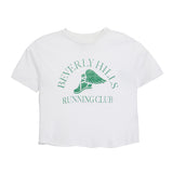 Beverly Hills Running Club Crop Tee - Denny's