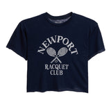 Newport Racquet Club Crop Tee - Denny's