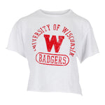 Wisconsin Short Sleeve Crop Tee - Denny's