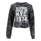 Blondie Raw Edge Tie Dye Sweatshirt - Denny's