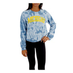 Michigan Crystal Tie Dye Crew Sweatshirt - Denny's