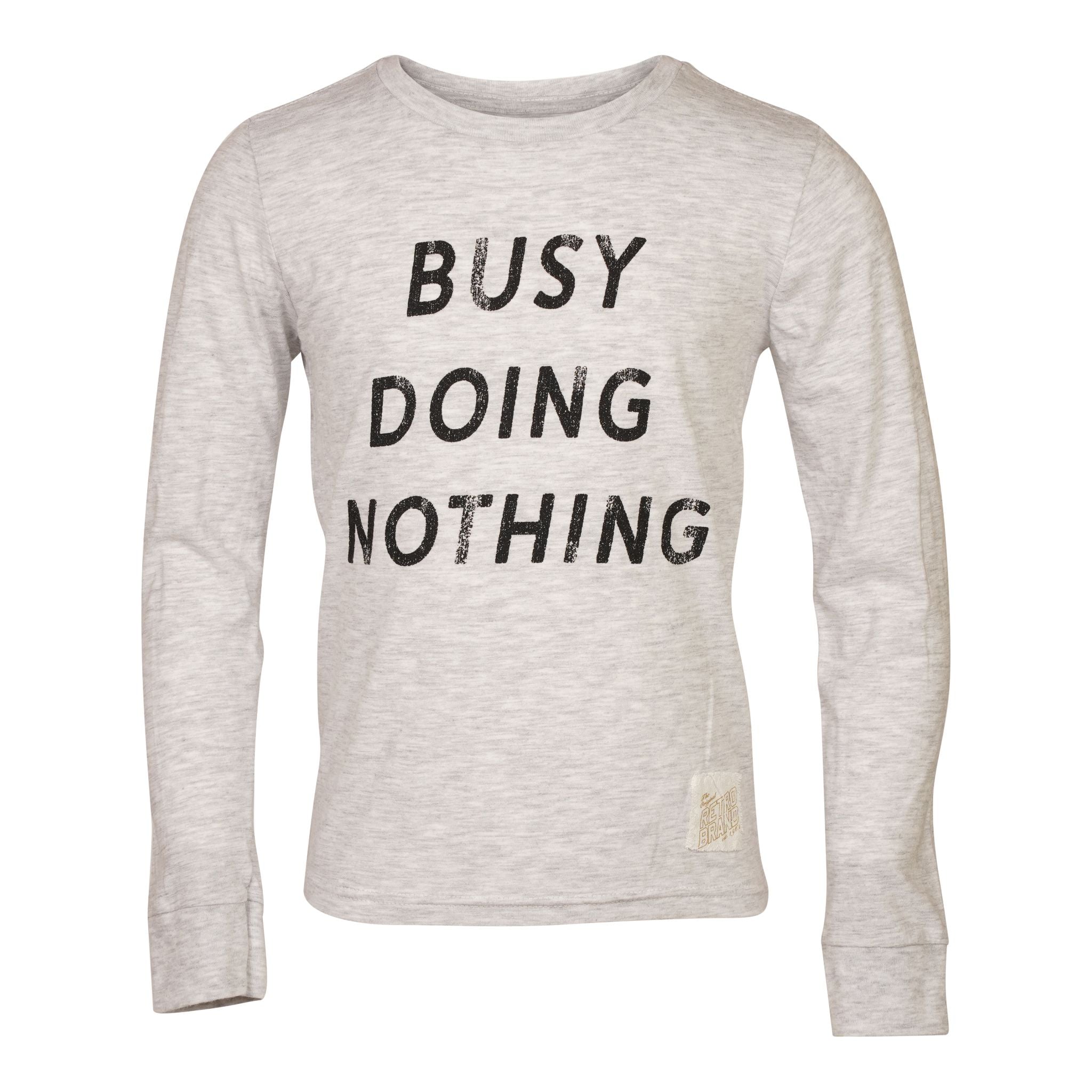 Busy Doing Nothing Long Sleeve Tee - Denny's