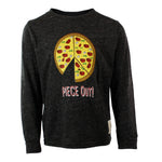 Piece Out Pizza Long Sleeve Tee - Denny's
