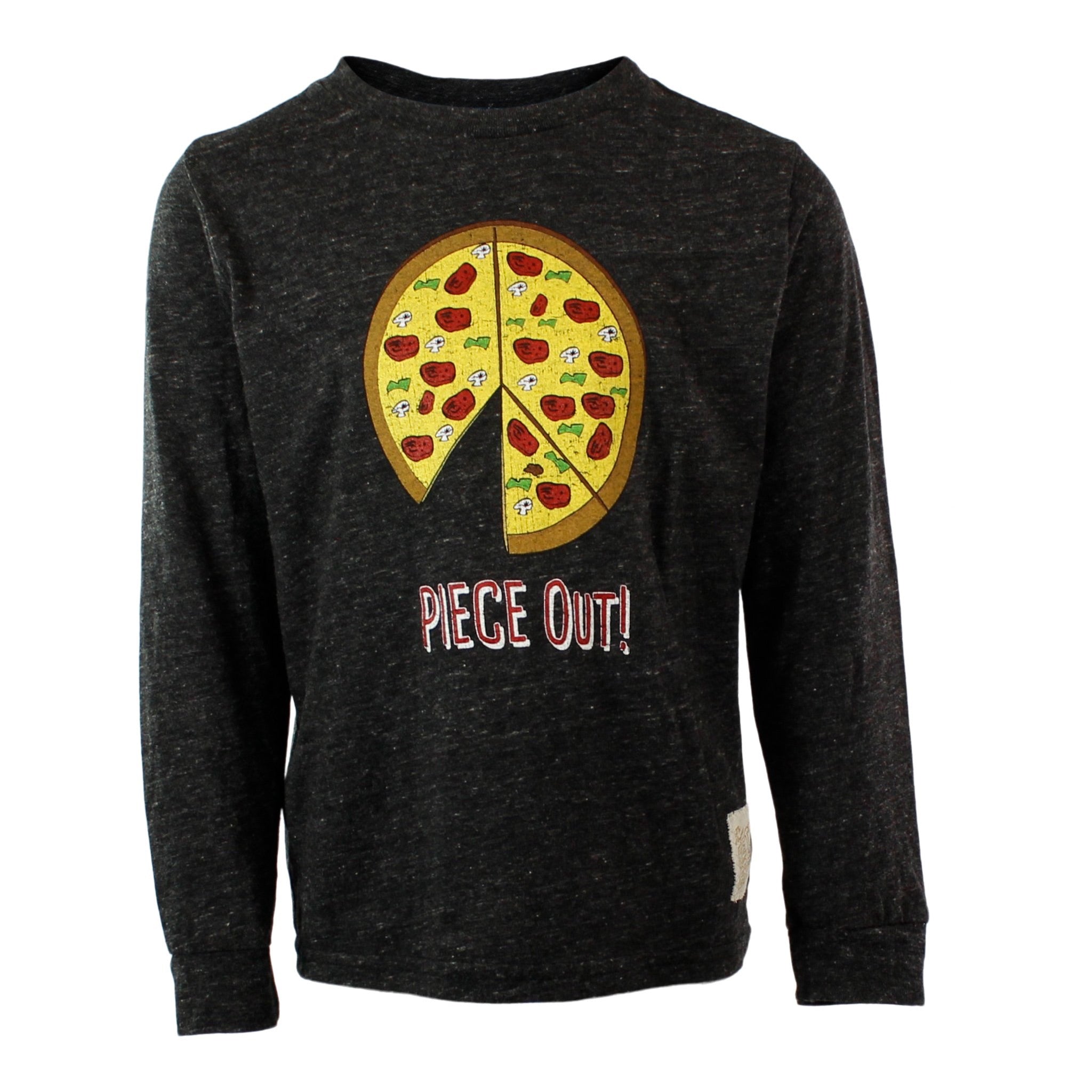 Piece Out Pizza Long Sleeve Tee - Denny's