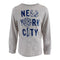 Long Sleeve Tee with NYC Food - Denny's