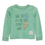 Save The Planet Pizza Tee - Denny's