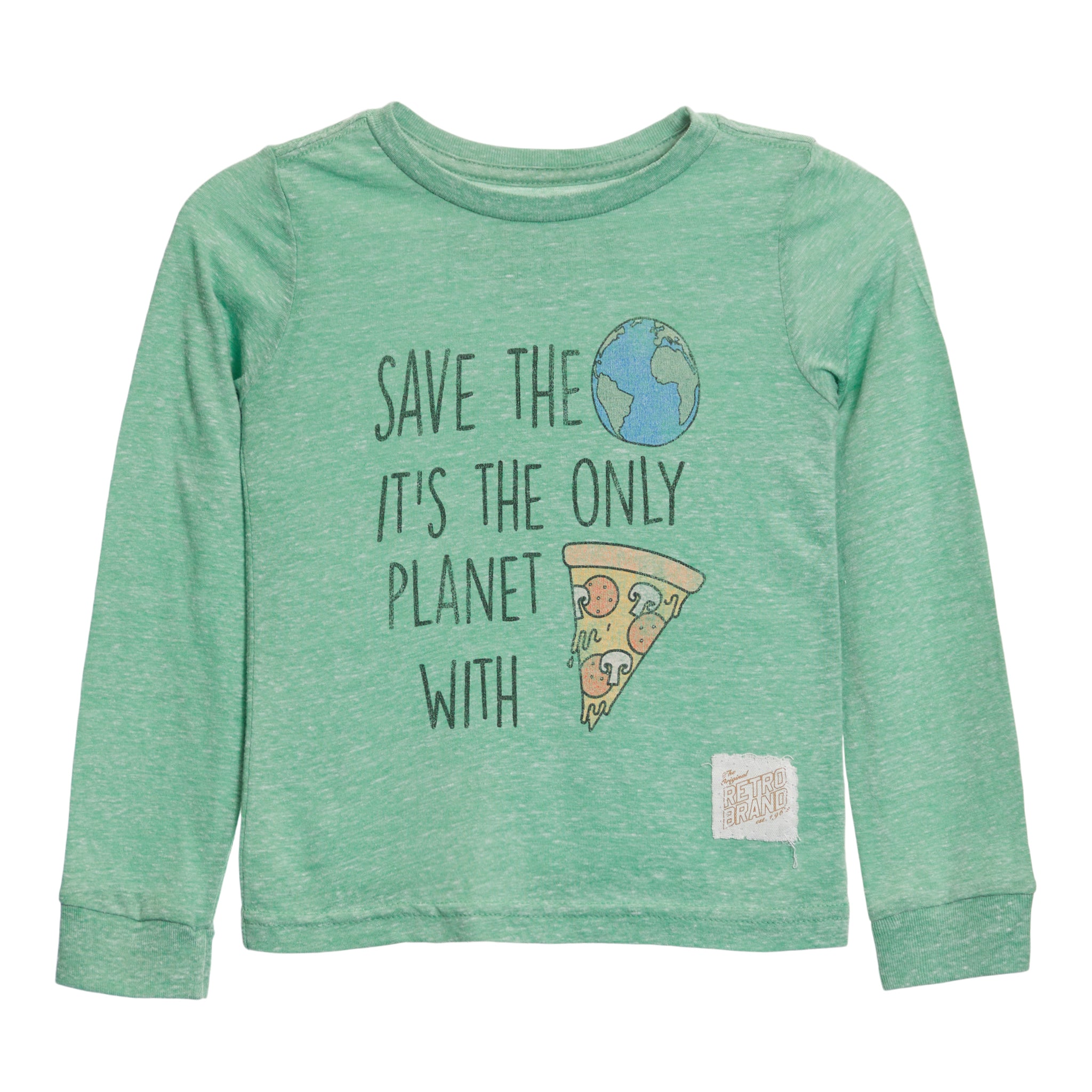 Save The Planet Pizza Tee - Denny's