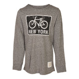 NY Bike Long Sleeve Tee - Denny's