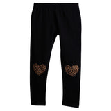 Leopard Heart Knee Legging - Denny's