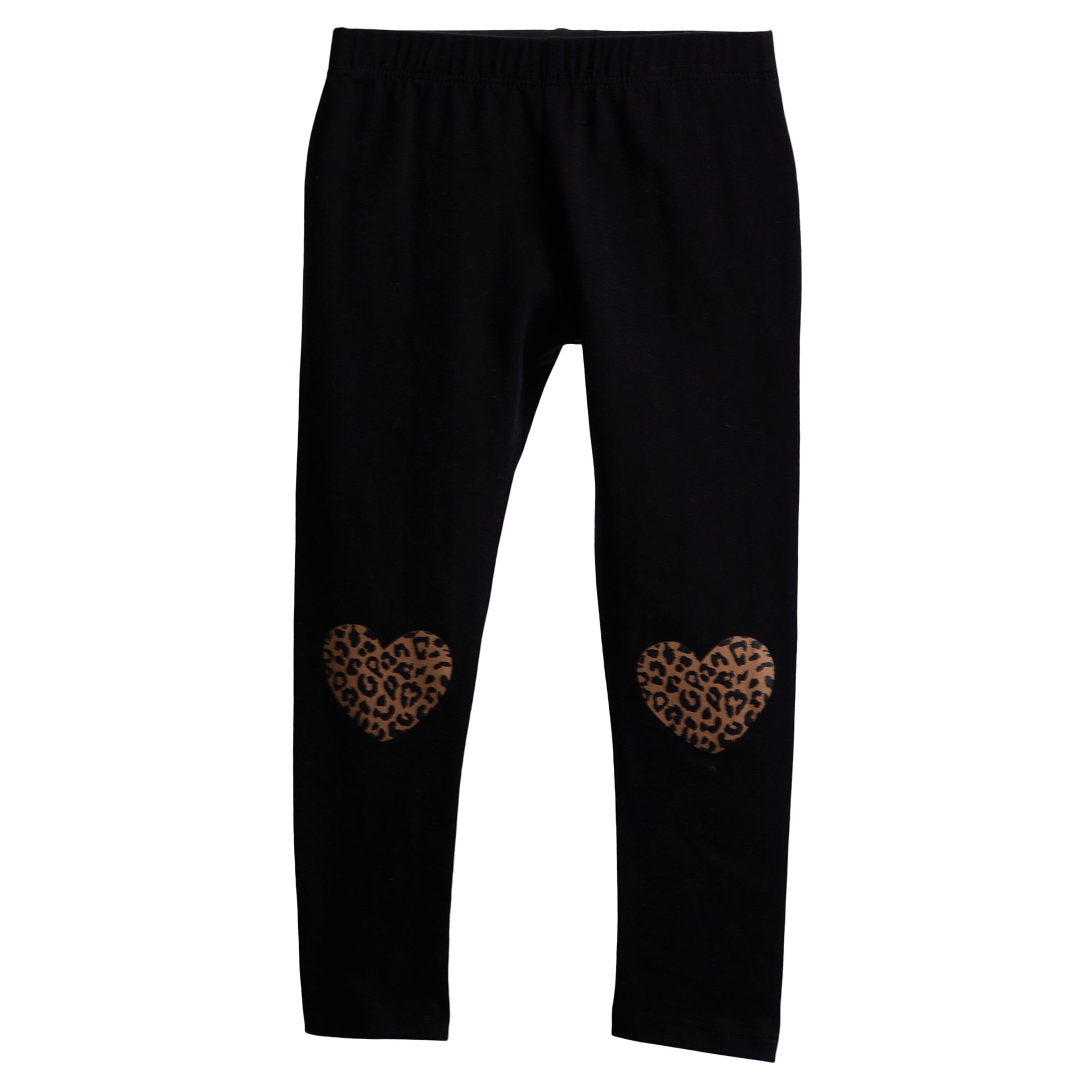 Leopard Heart Knee Legging - Denny's