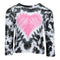 Pink Heart Tie Dye Top - Denny's