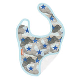 Star & Blue Camo Bib - Denny's