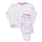 2pc Lady Bugs Girls Lounge Set - Denny's