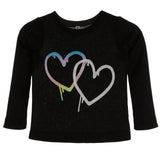 Ombre Drip Hearts Thermal - Denny's