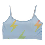 Rainbow Ombre Lightning Bolt Bra Cami - Denny's