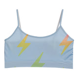 Rainbow Ombre Lightning Bolt Bra Cami - Denny's