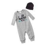 Two Piece Coverall with Hello World - Denny's