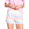 Button Up Babe Stripe Short - Denny's