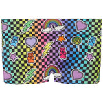 Rainbow Checkered Boy Shorts - Denny's