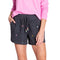One Love Embroidered Stars, Heart, & Bolt Short - Denny's