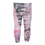 Charcoal, Pink & Lavender Tie Dye Legging - Denny's