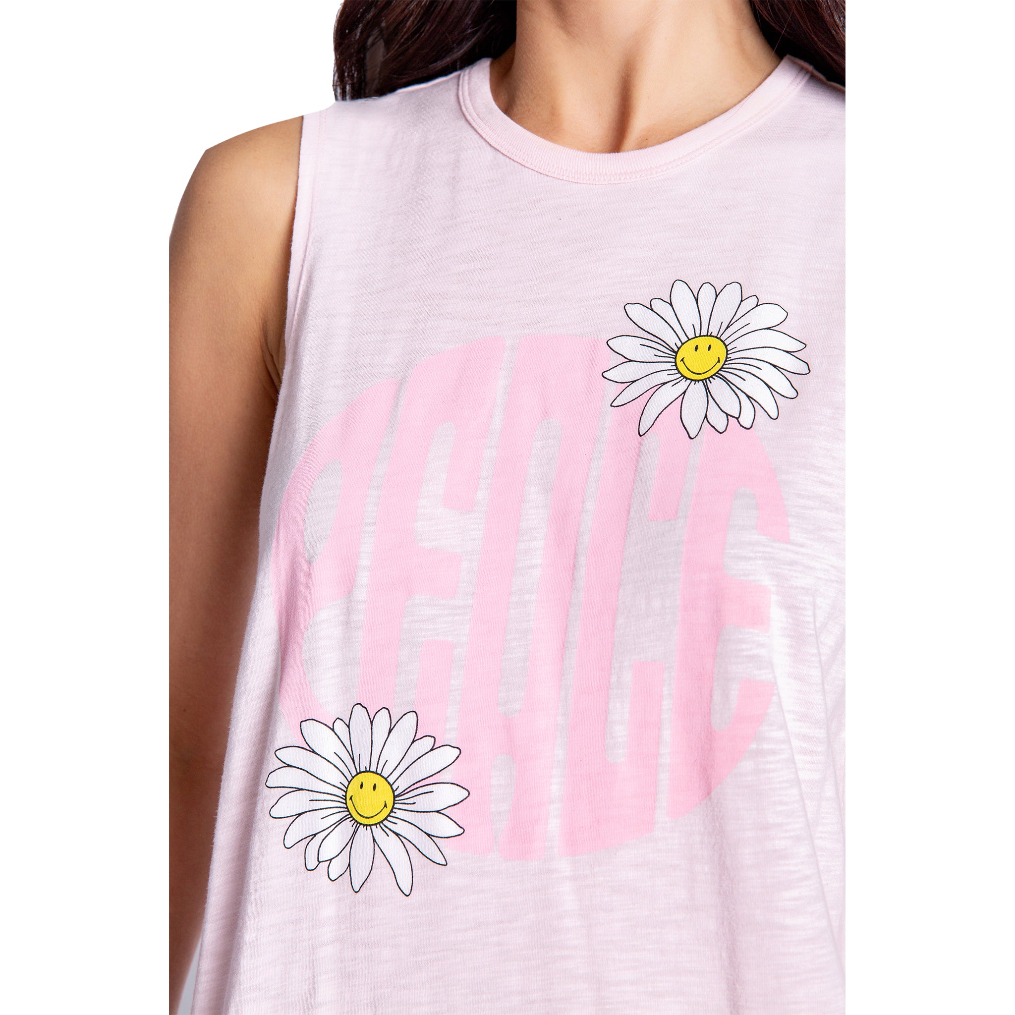 Peace Smiley Bloom Tank - Denny's