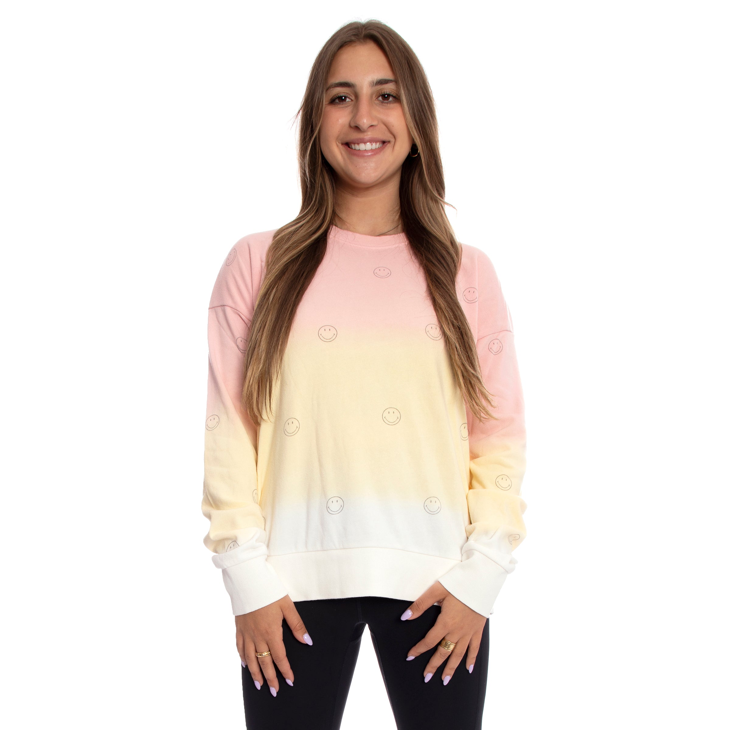Sunset Smiley Top - Denny's