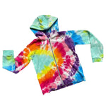 Primary Tie Dye Ripped Hoodie - Denny's