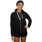 Reggie Solid Ripped Zip Hoodie - Denny's