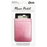 Metallic Faux Leather Pocket - Denny's