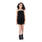 Solid Strapless Crinkle Romper - Denny's