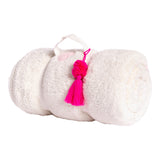 Heart Applique Cuddler Blanket - Denny's