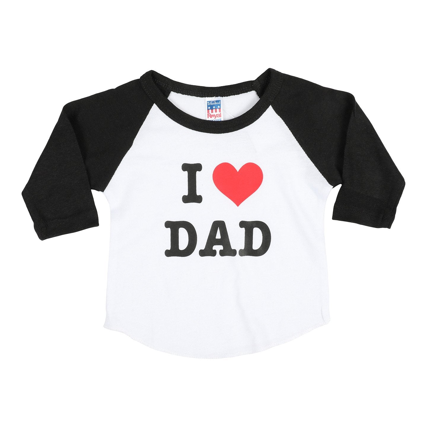 I Love Dad Raglan - Denny's