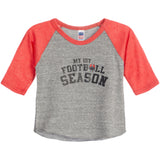 My 1st Football Season Raglan Tee - Denny's