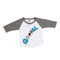Raglan White Vintage Grey Goal - Denny's