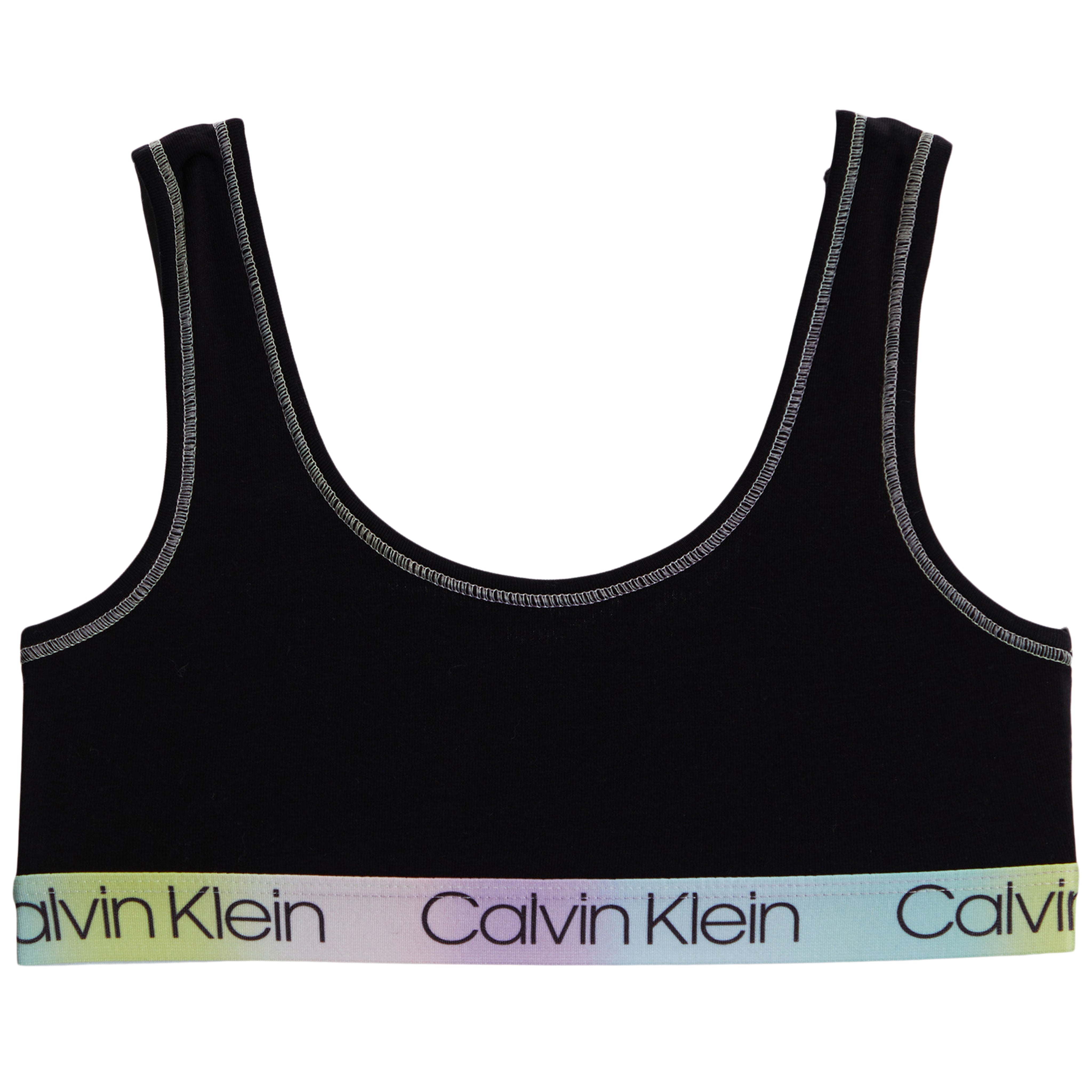 2pk Ombre Logo Trim Bralette - Denny's