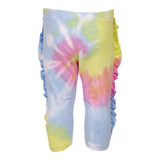 Tie Dye Side Ruffle Jogger - Denny's