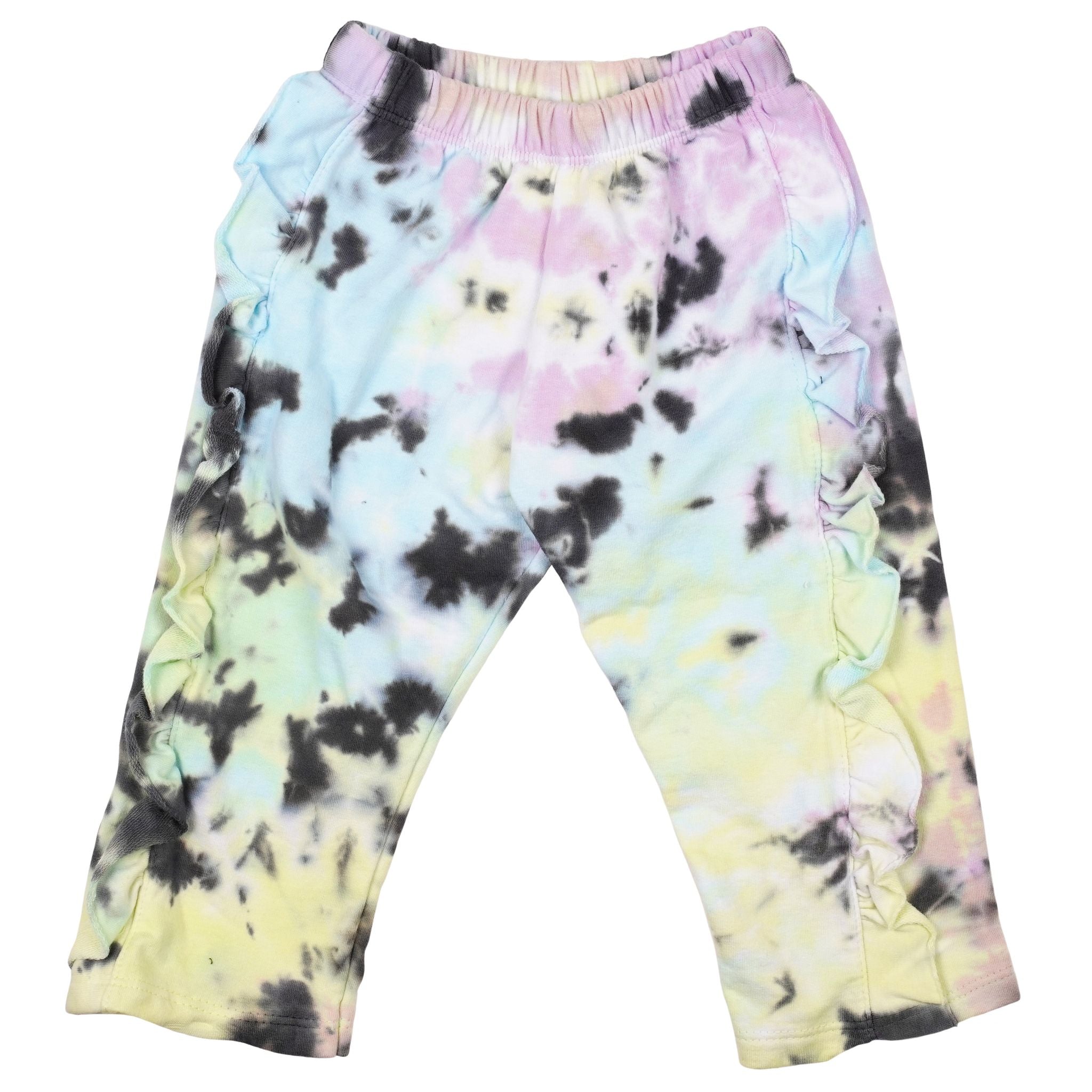 Tie Dye Ruffle Jogger - Denny's