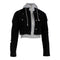Crop Denim Jacket with Hood - Denny's