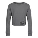Destruction Crop Sweatshirt - Denny's