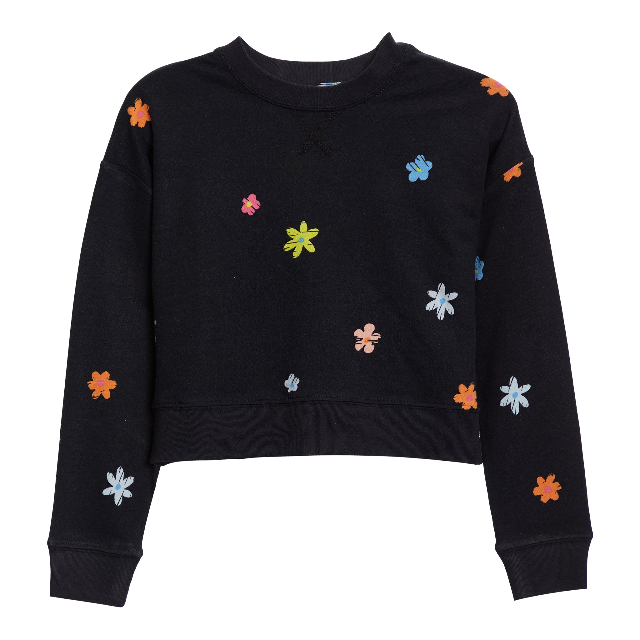 Embrodiered Flowers Jada Pullover - Denny's