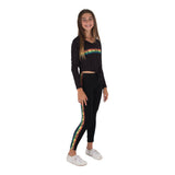 Legging with Rainbow Love Taping Down Sides - Denny's