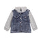 Hoody Indigo Mix Jacket - Denny's